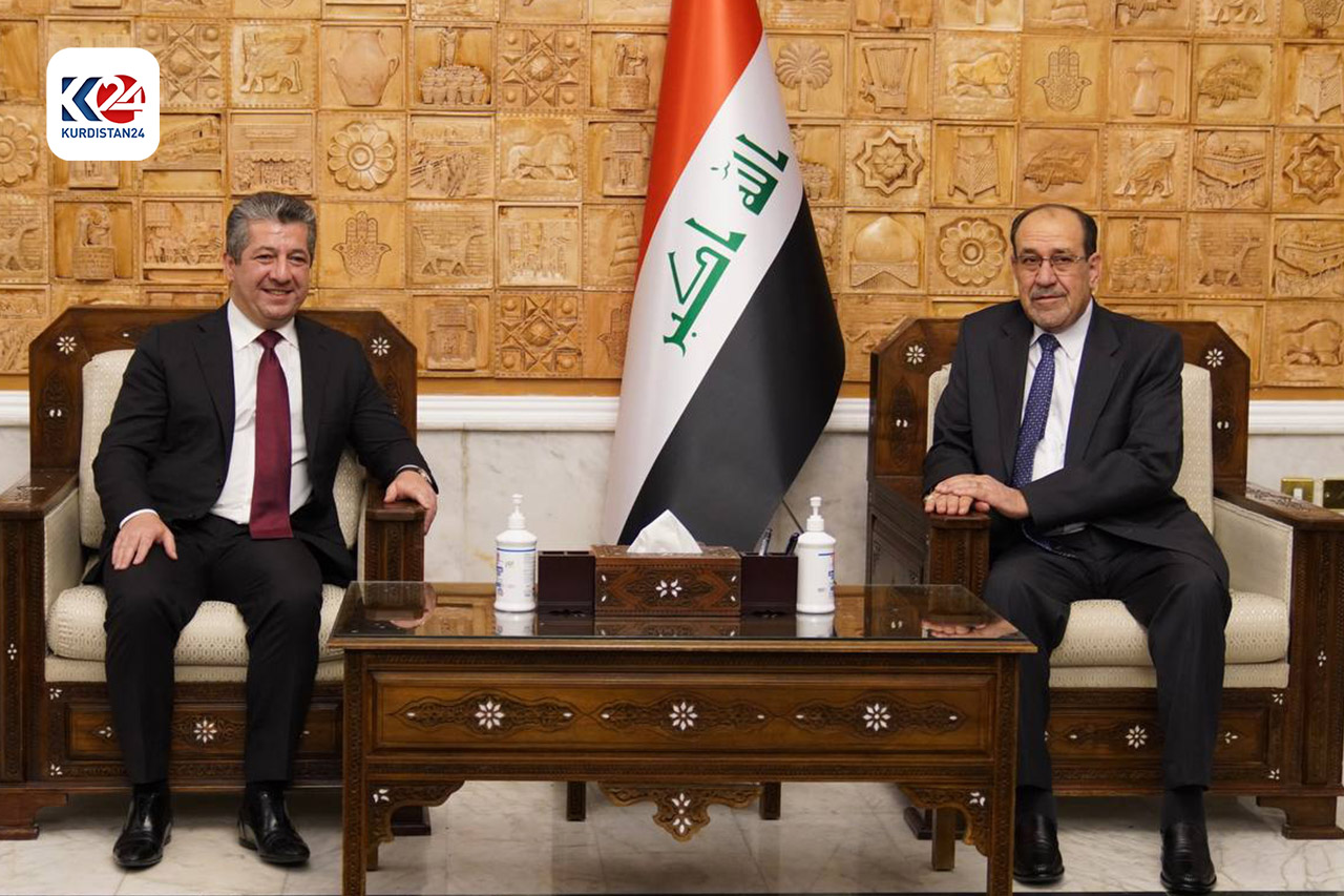 PM Barzani, Nouri al-Maliki discuss resolving disputes, ensuring constitutional rights 